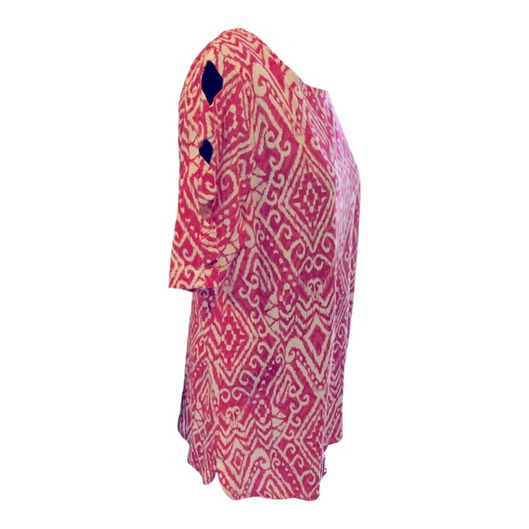 Ruby Rd Pink Patterned Top - Picture 5 of 8